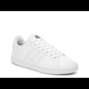 All white Adidas Neo